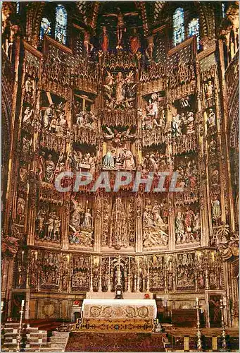 Cartes postales moderne Toledo Cathedrale Retable principal