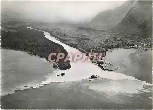 Cartes postales moderne Lac Leman Arrivee du Rhone au Bouveret