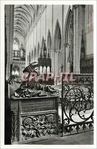 Cartes postales moderne Munster in ulm blick vom chor ins millelschiff