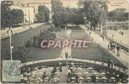 Cartes postales Enghien les bains le jardins des roses