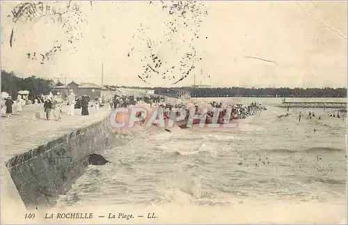 Cartes postales La rochelle la plage