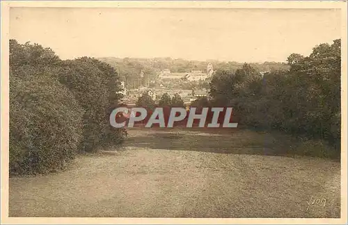 Cartes postales Pontoise Ecole Secondaire St Martin Les Pelouses Vue sur l Oise et St Ouen l Aumone