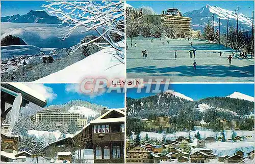 Cartes postales moderne Leysin alt m