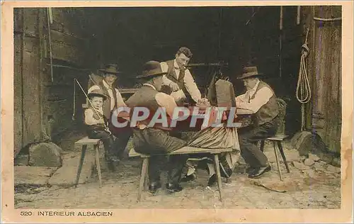 Cartes postales Interieur Alsacien Les Beaux sites de France