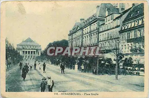 Cartes postales Strasbourg Place Broglie