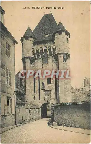 Cartes postales Nevers Porte du Croux