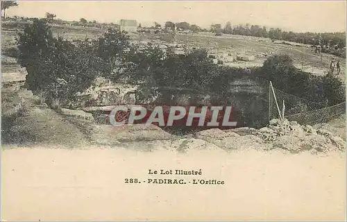 Cartes postales Le Lot Illustre Padirac L Orifice