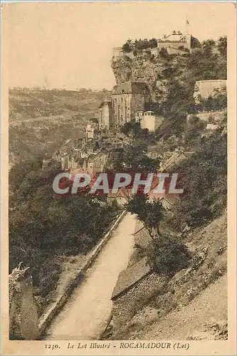 Cartes postales Le Lot Illustre Rocamadour Lot