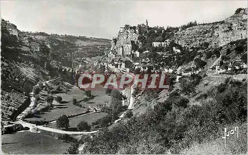 Cartes postales moderne Rocamadour Lot Veu generale