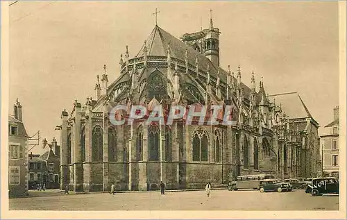 Cartes postales Nevers Niere Abside de la Cathedrale St Cyr