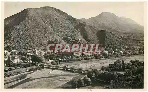 Cartes postales moderne Digne Le Grand Pont Sur la Bleone Le Lycee et le Sommet de Cousson