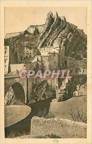 Cartes postales Les Alpes Pittoresques Sisteron La Gardette de nos jours