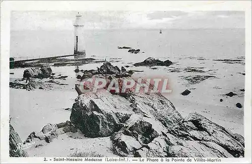 Cartes postales Saint Nazaire Moderne Loire Inf Le Phare a la Pointe de Villes Martin