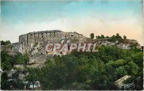 Cartes postales moderne Belfort Le Chateau et le Lion apres la Liberation