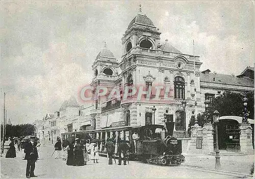 Cartes postales moderne Images d Autrefois Royan Ch Mme Le Casino de Foncillon et le petit train cotier