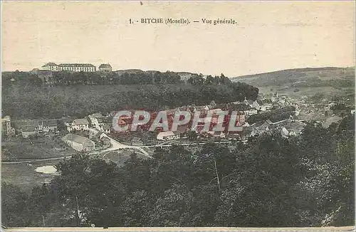 Cartes postales Bitche Moselle Vue generale