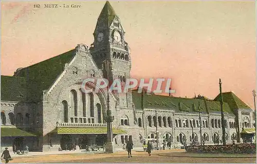 Cartes postales Metz La Gare