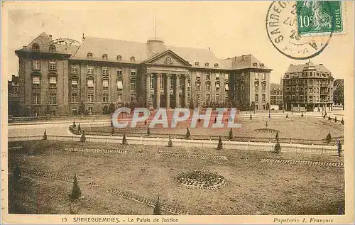 Cartes postales Sarreguemines Le Palais de Justice