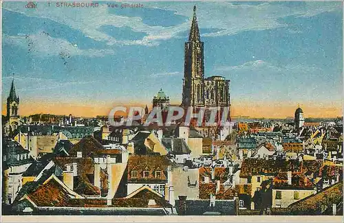 Cartes postales Strasbourg Vue Generale