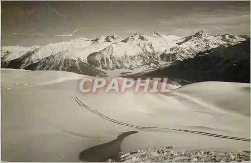 Cartes postales moderne St Moritz Skifelder