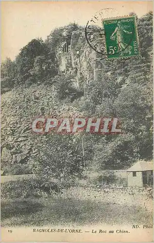 Cartes postales Bagnoles de l'Orne Le Roc au Chien