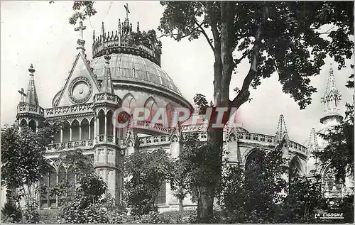 Cartes postales moderne Dreux (Eure et Loir) La Chapelle Saint Louis vue du chemin de ronde