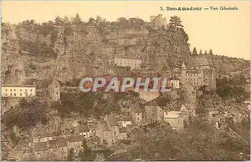 Cartes postales Roc Amadour Vue Generale