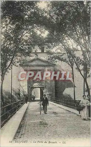 Cartes postales Belfort La Porte de Brisach Velo Cycle