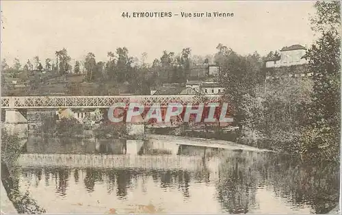 Cartes postales Eymoutiers Vue sur la Vienne