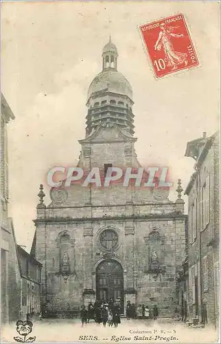 Cartes postales Sens Eglise Saint Pregis