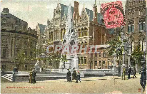 Cartes postales Birmingham The University