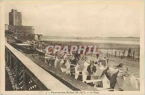 Cartes postales Fouras les Bains (Ch inf) La Plage