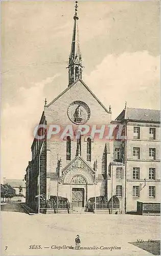 Cartes postales Sees Chapelle de l'Immaculee Conception