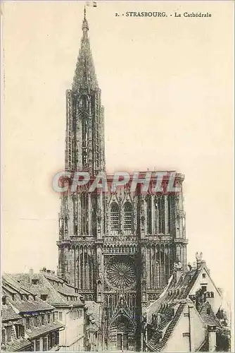 Cartes postales Strasbourg La Cathedrale