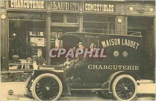 REPRO Voiture Maison Laudet Charcuterie Automobile