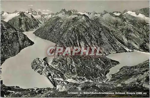 Cartes postales moderne Grimsel Raterichsbodenstauseen Grimsel Hospiz