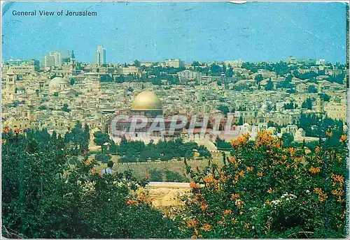 Cartes postales moderne General View of Jerusalem