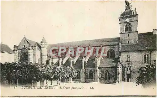 Cartes postales Luxeuil les Bains L'Eglise Paroissiale