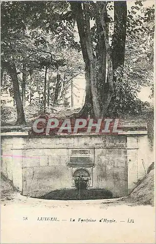 Cartes postales Luxeuil La Fontaine d'Hygie