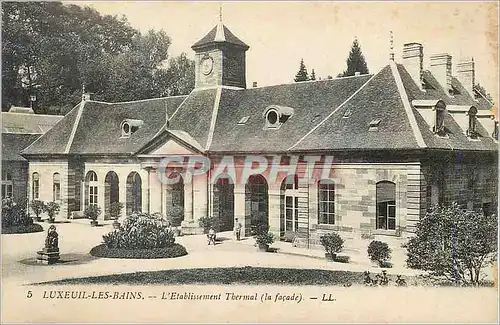 Cartes postales Luxeuil les Bains L'Etablissement Thermal (La Facade)