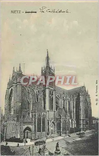 Cartes postales Metz La Cathedrale