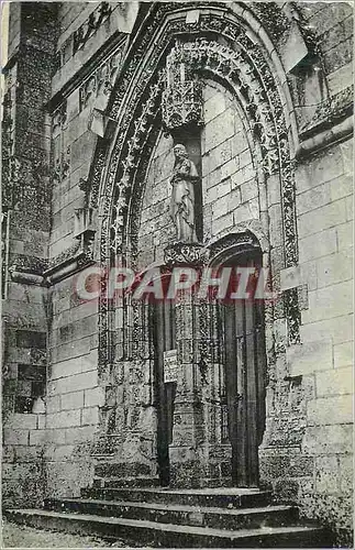 Cartes postales Poix (Somme) Le Portail de L'Eglise