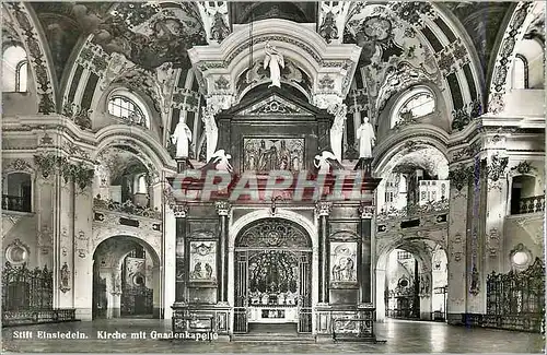 Cartes postales moderne Stift Einsiedeln Kirche mit Gnadenkapelle