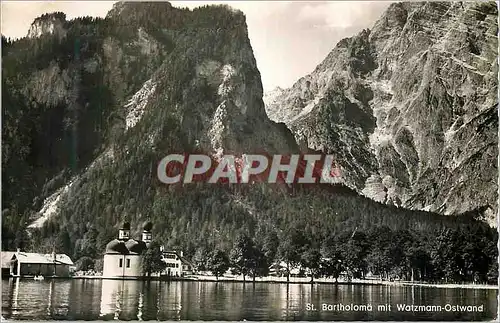 Cartes postales moderne Watzmann Ostwand St Bartholoma