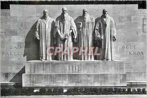 Cartes postales moderne Geneve Monument International de la Reformation