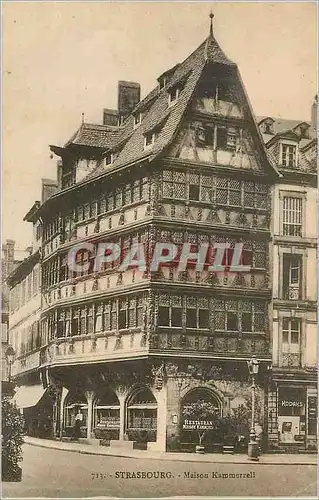 Cartes postales Strasbourg Maison Kammerzell