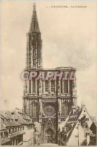 Cartes postales Strasbourg La Cathedrale