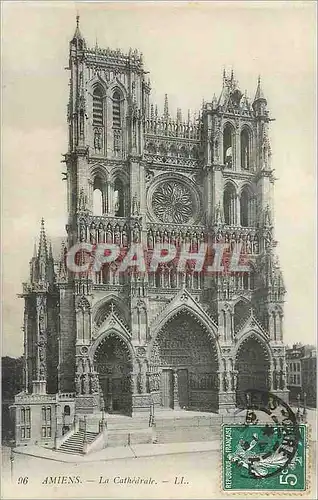 Cartes postales Amiens La Cathedrale