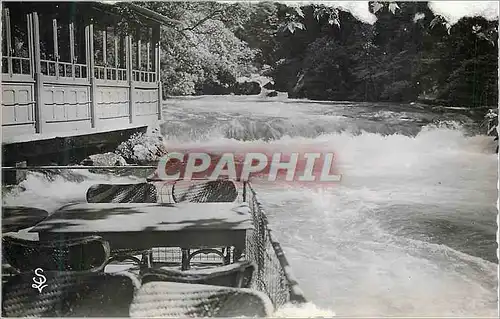 Cartes postales moderne Fontaine de Vaucluse (Vaucluse) La Cascade du Jardin de Petrarque