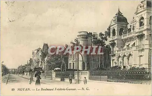 Cartes postales Royan Le Boulevard Frederic Garnter